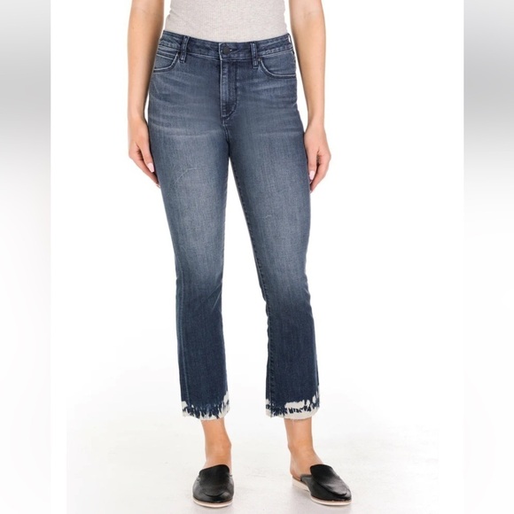 ARTICLES OF SOCIETY London Crop Kick Flare Jeans Denim Wash La Habra size 27 - Picture 2 of 16